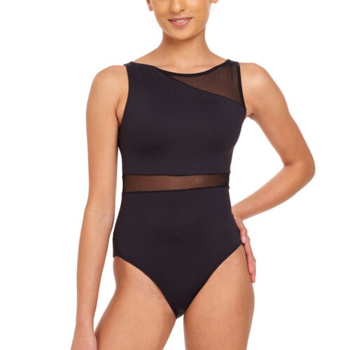 Clementine Tank Mesh Leotard