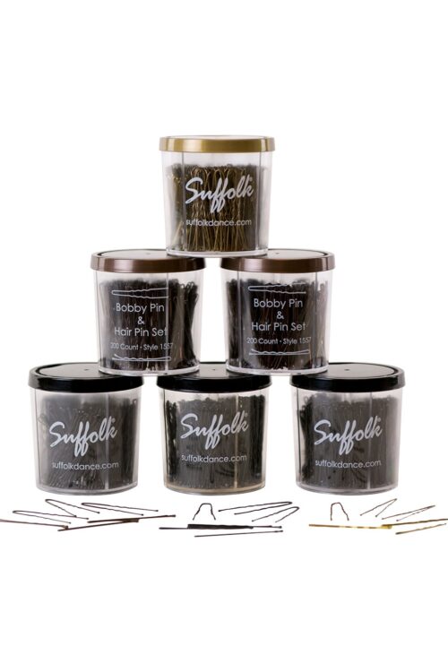 1557-Bobby-Pins-Web Bobby Pin and Hair Pin Set - Tub of 200