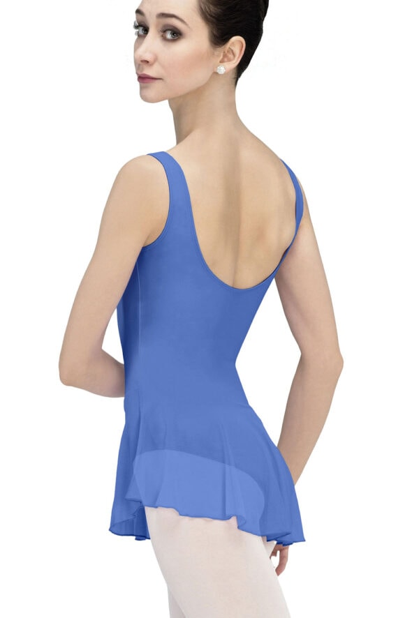 balkala_frenchblue_ladies_back Balkala Skirted Leotard - LVBS Year 10 Ballet Uniform
