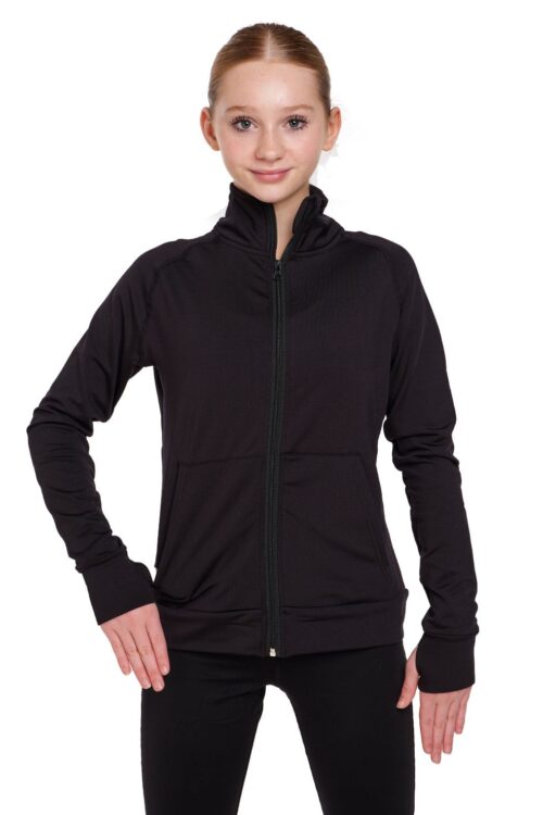 Ladies Full Zip Dance Uniform/ Squad Jacket - Logo Service Available