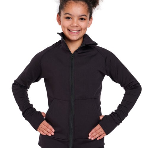Kid's Full Zip Dance Uniform/ Squad Jacket - Logo Service Available
