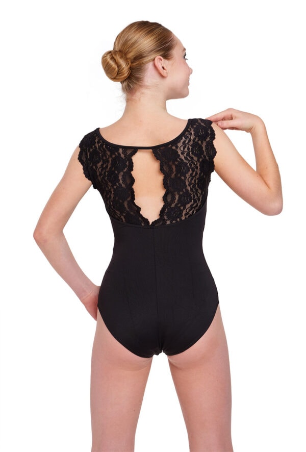 Lace Back Leotard