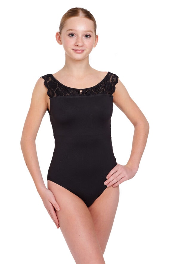 Lace Back Leotard