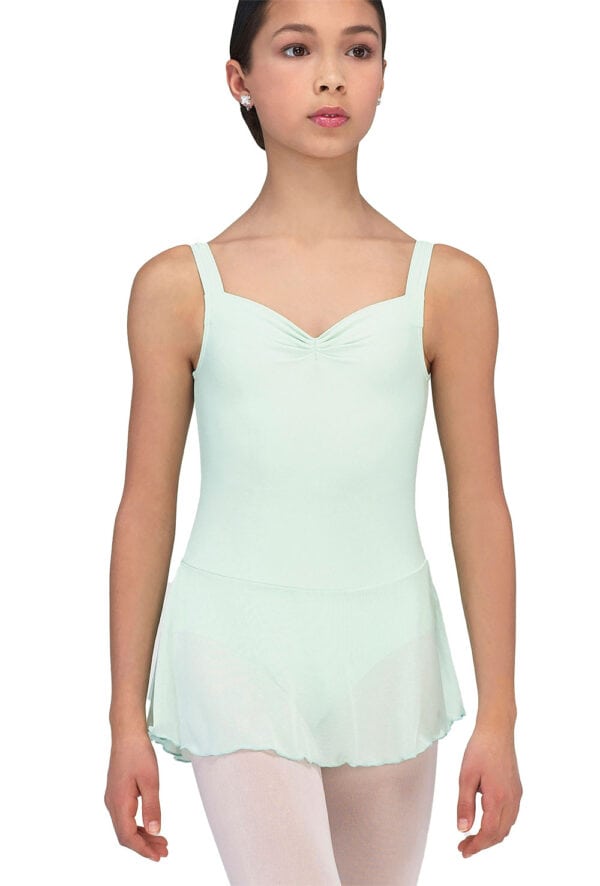 balkala_mint_girls_front Balkala Skirted Leotard - LVBS Year 7 Ballet Uniform