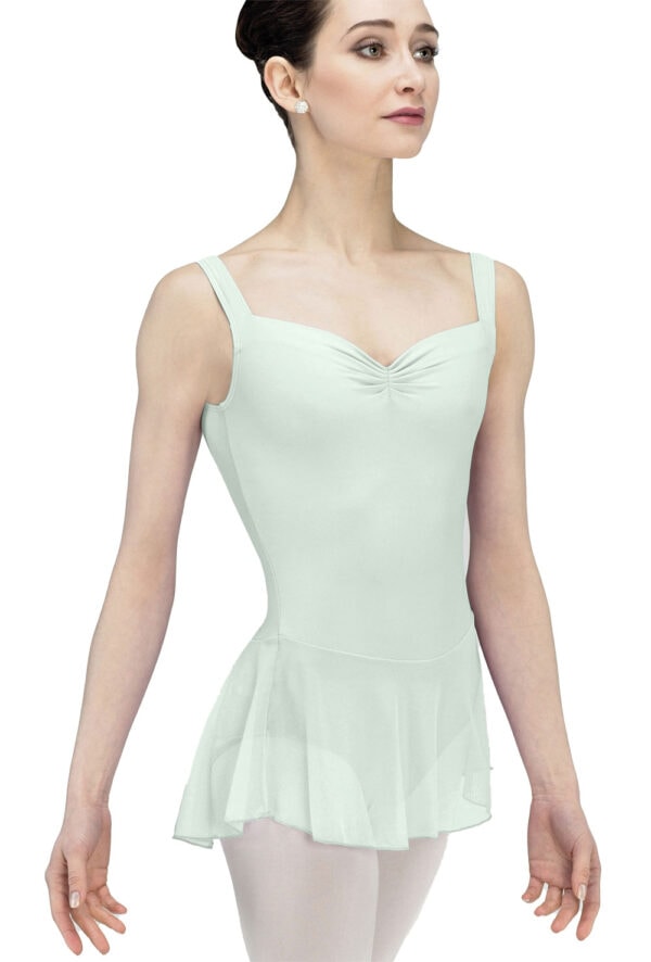 balkala_mint_ladies_front Balkala Skirted Leotard - LVBS Year 7 Ballet Uniform
